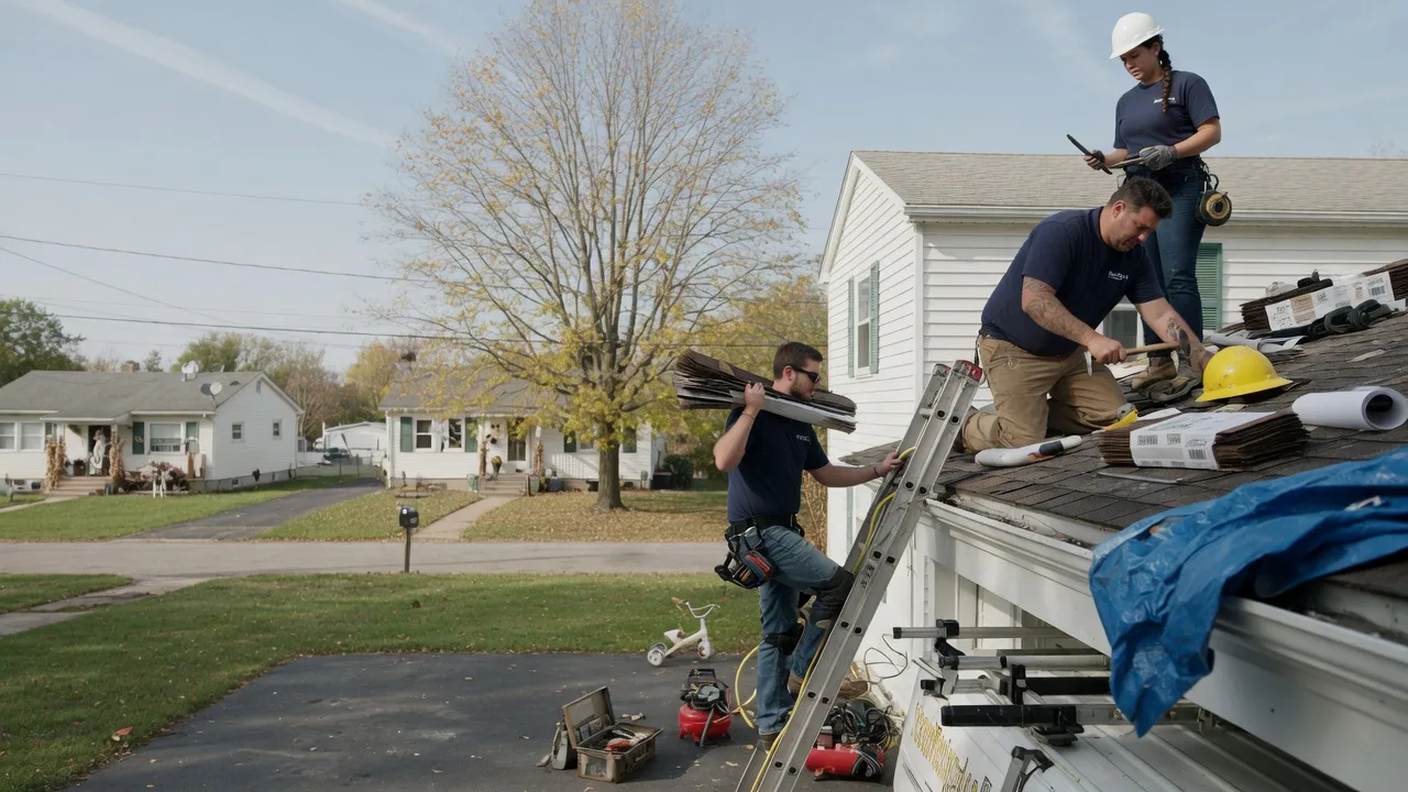 Local Roofing Contractors in Miller City, IL near me
